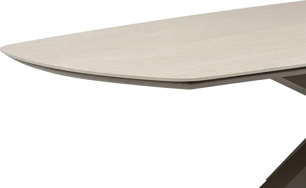 Tuinset 8 personen 300 cm Aluminium Taupe Apple Bee Pine