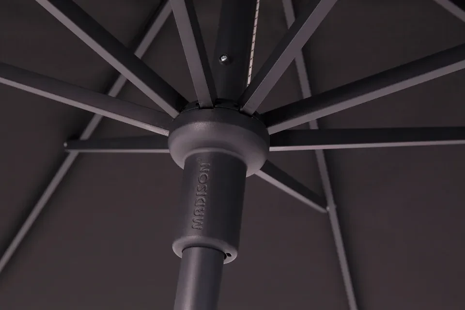 Madison stokparasol Delos luxe Ecru 200x300 cm.