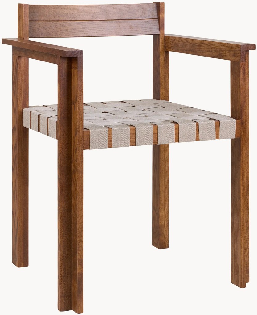 Eetkamer armstoel Symmetry van essenhout