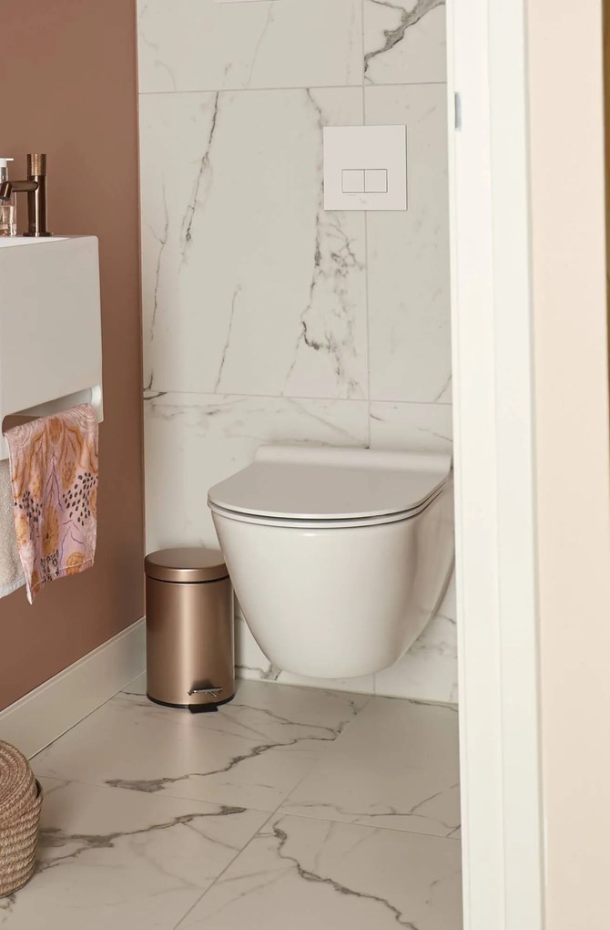 Ben Slim toiletbril incl. softclose en quickrelease glans wit