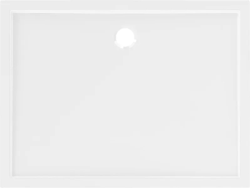Mexen Flow rechthoekige douchebak slim 100 x 80 cm, wit glans - 46R108010