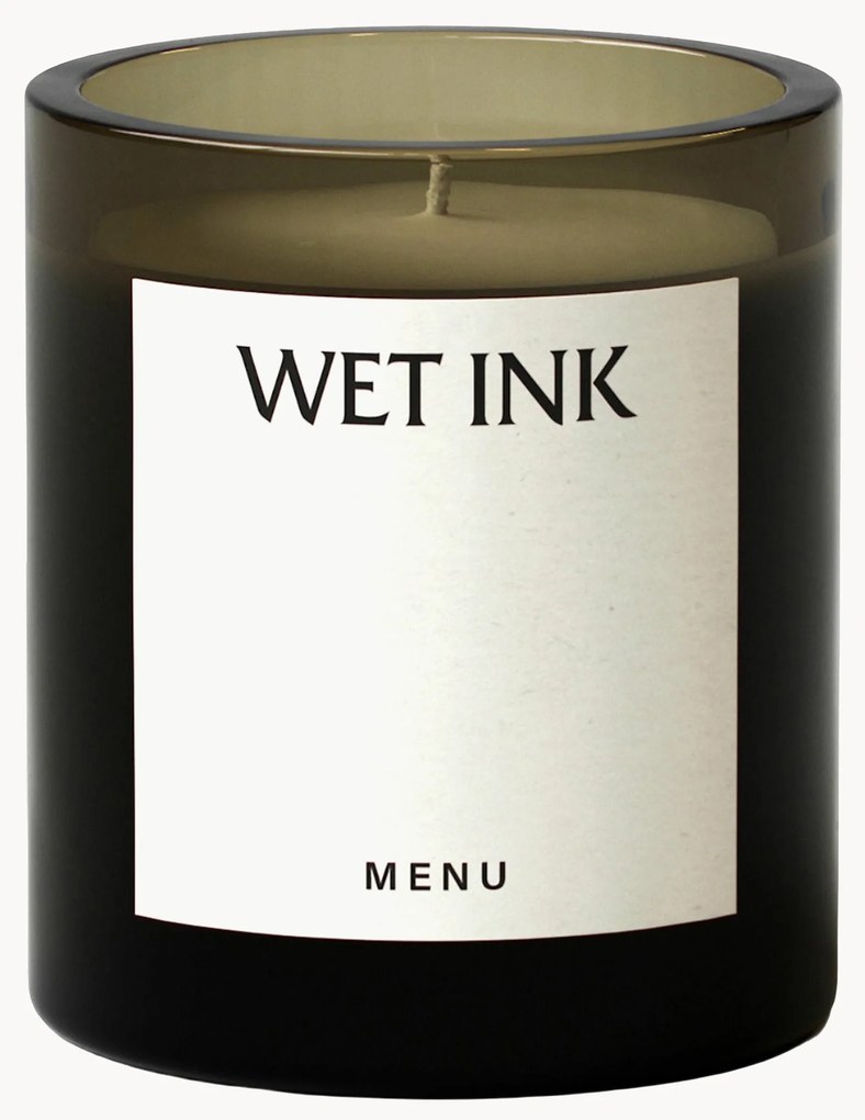 Geurkaars Olfacte Wet Ink (munt, grapefruit & cannabis)