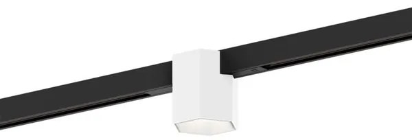 Wever&Ducre - Railverlichting Hexo Zwart / Wit / Wit Modern