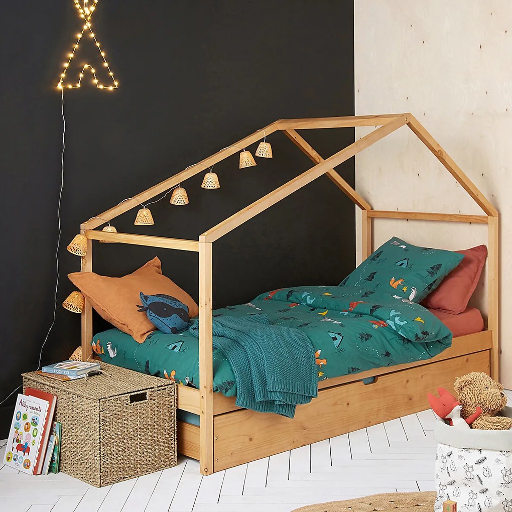 Plooibare hutkoffer in zeegras L60 cm, Kino