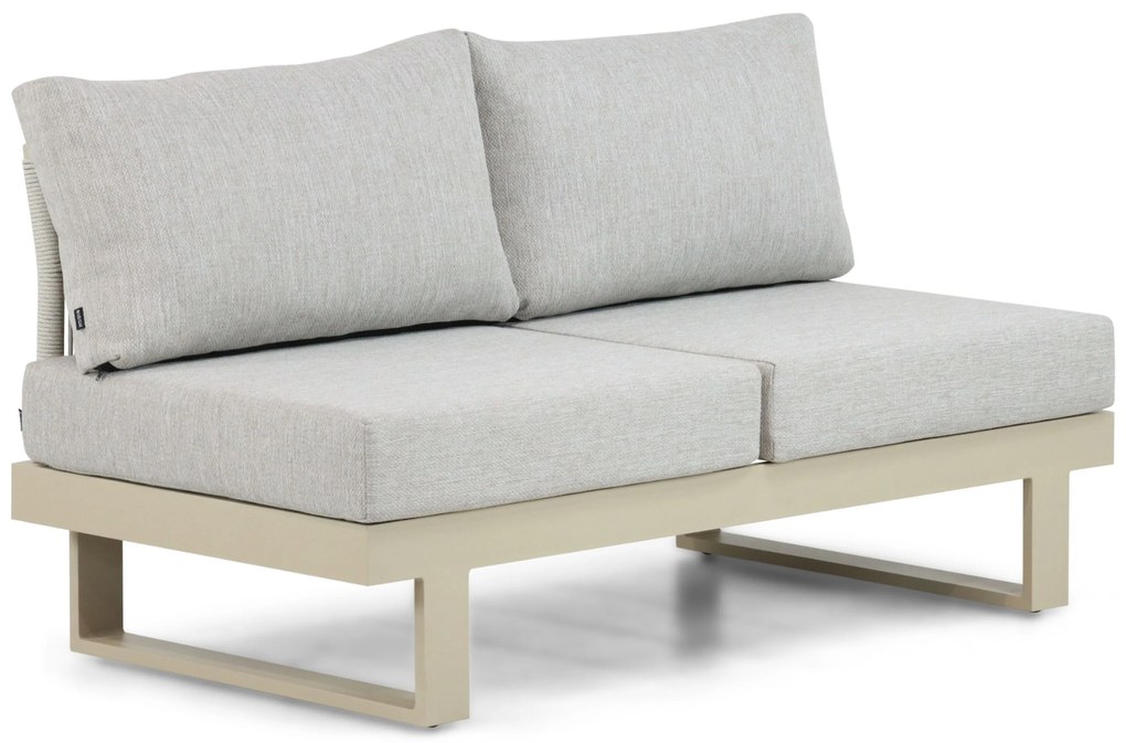 Hoek loungeset 5 personen Aluminium Taupe  Lifestyle Garden Furniture Lorenzo