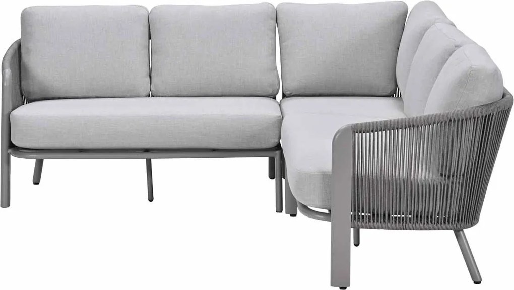 Garden Impressions Ryan loungeset hoek 3-delig - taupe