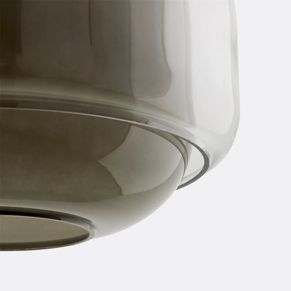 Hanglamp in gekleurd glasØ30,5 cm, Kinoko