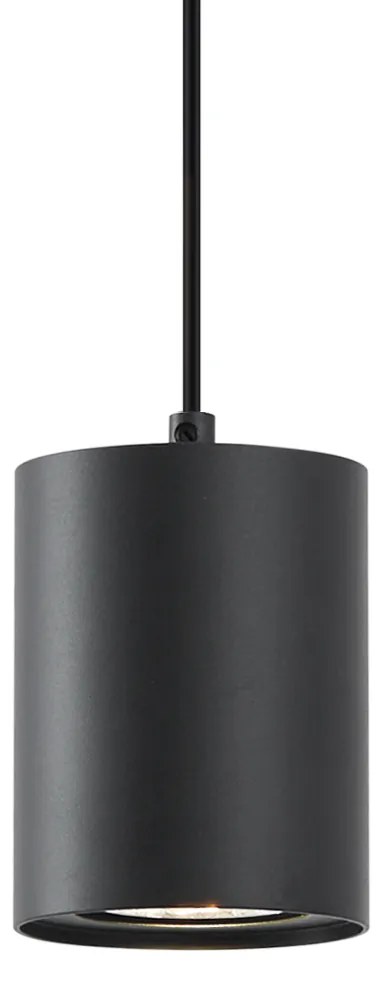 Moderne hanglamp zwart voor railsysteem 1-fase GU10 70mm - Iconic Holt