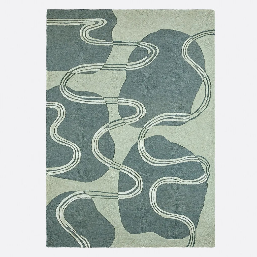 Vloerkleed van 77% wol, NOTTON