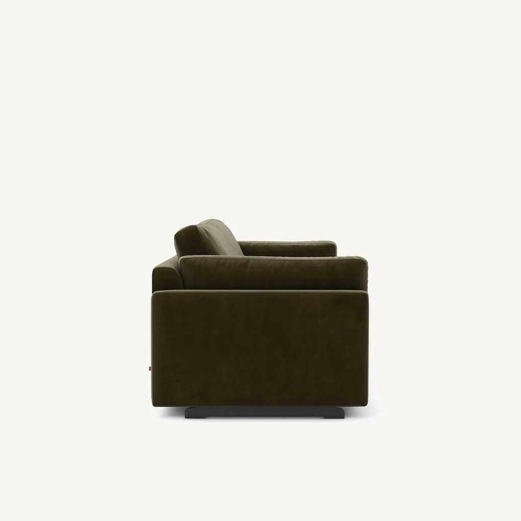 Omvormbare bank in fluweel, César