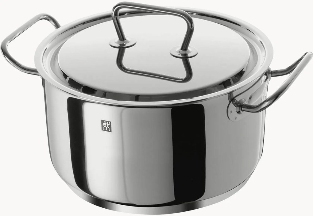 Hoogglans gepolijste kookpan Twin Classic