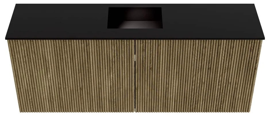 Mondiaz Joya 100cm toiletmeubel dusk met wastafel faye midden 1 kraangat urban