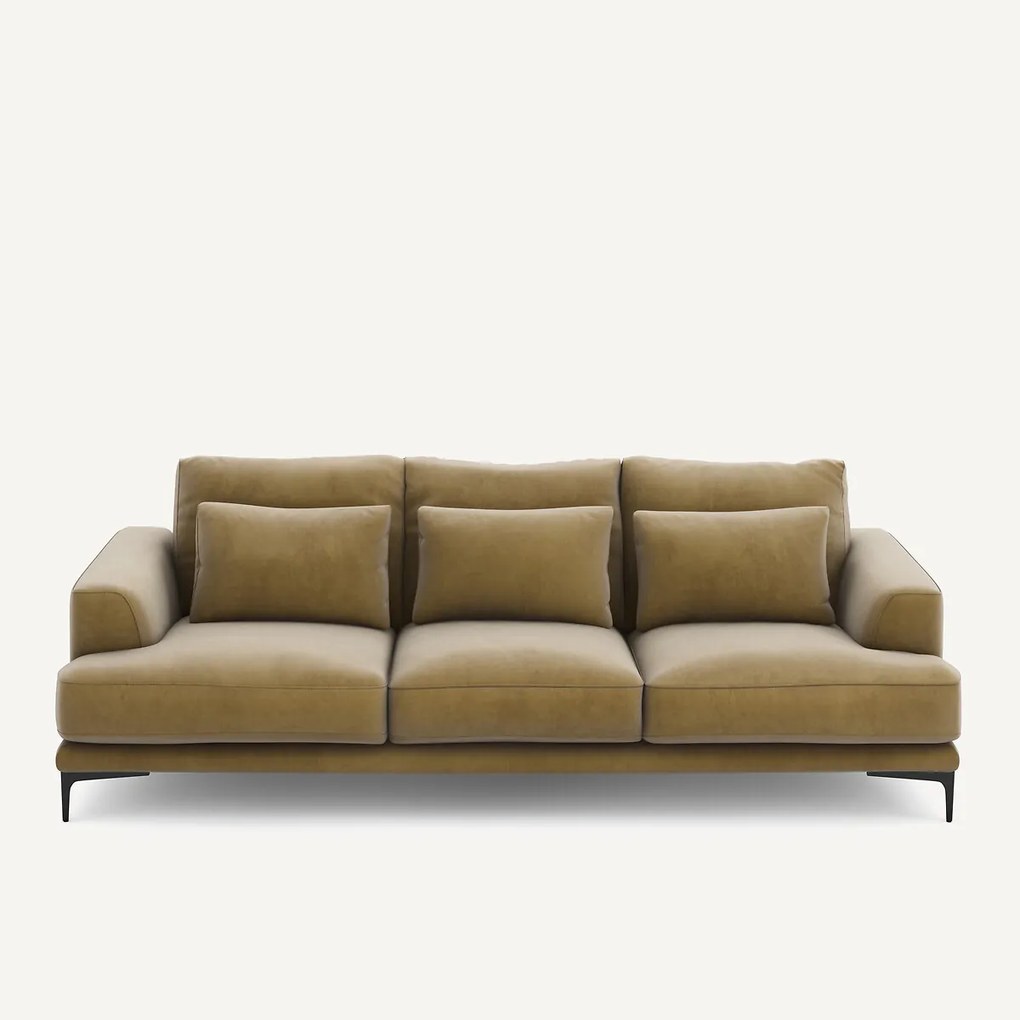 4-zitsbank van fluweel, Marsile