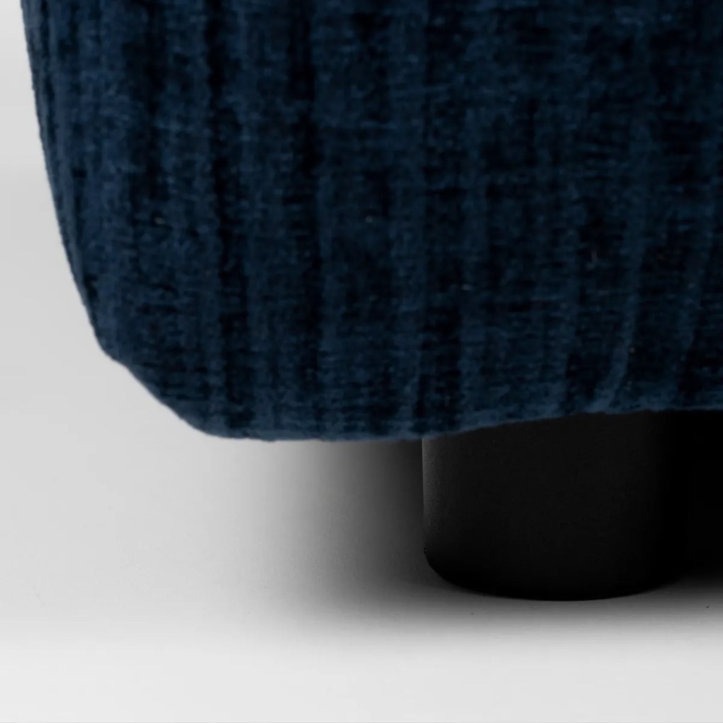 Zuiver Hunter 1,5 Zits Zonder Rugleuning Navy