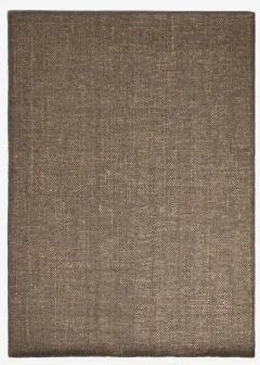 Rechthoekig Tapijt Van Wol En Jute Wamba Grijs – Taupe & 160 X 230 Cm - Sklum