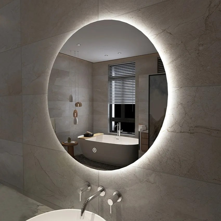 Mueller Cody ronde spiegel 100cm met verlichting en verwarming