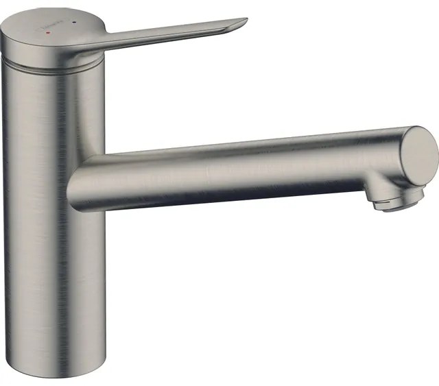 Hansgrohe Zesis keukenkraan 150 1jet stainless steel finish 74806800