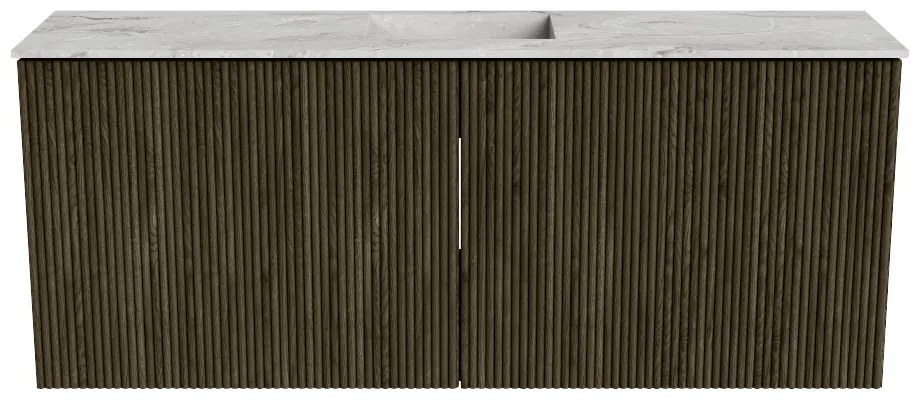 Mondiaz Joya DLux 100cm toiletmeubel shadow met wastafel faye midden 1 kraangat glace