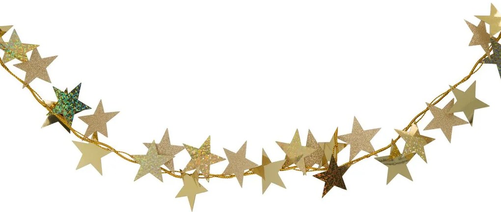 HEMA Slinger 2m Sterren Goud (goud)