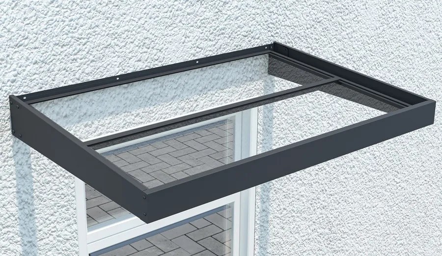 Deurluifel Lübeck 80 x 120 cm CoverTech antraciet