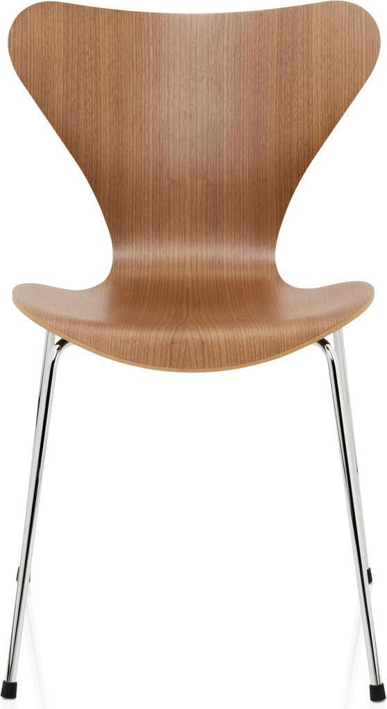 Fritz Hansen Vlinderstoel Series 7 stoel naturel walnootfineer