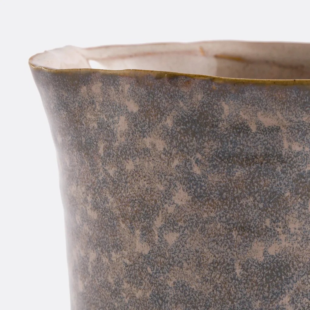 Set van 2 bloempotten in keramiekØ13 en 17 cm, Oasia