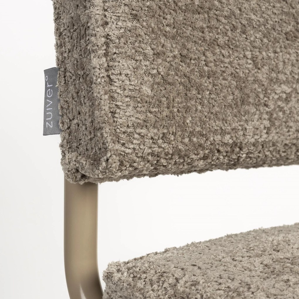 Zuiver - Ridge Soft Eetkamerstoel - Beige