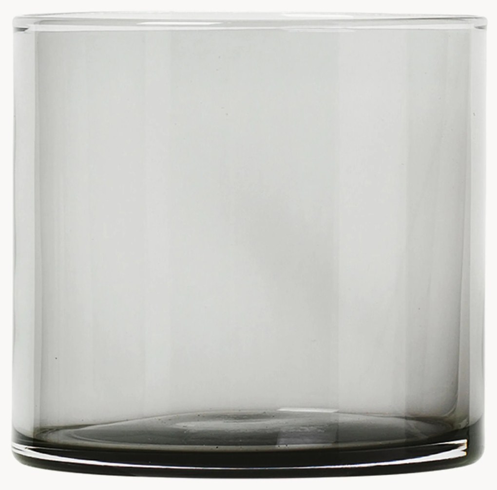 Waterglazen Mera in grijs, 2 stuks