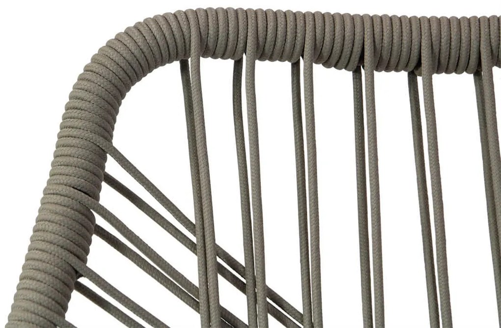 Tuinstoel Rope Taupe-naturel-bruin Domani Furniture Foris