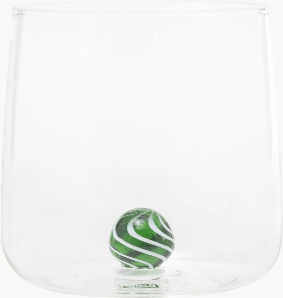 Mondgeblazen borosilicaatglazen Bilia Candy, 4-delig