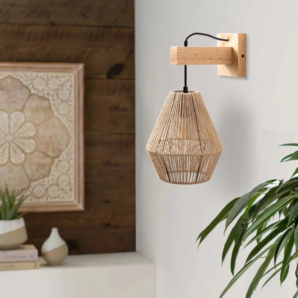 WANDLAMP APP1149-1W Wood