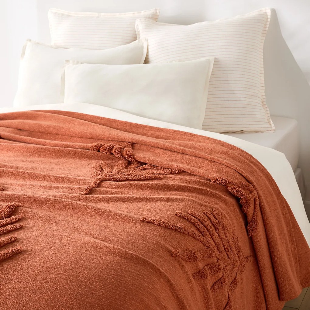 Beddensprei in getuft katoen, Jobe