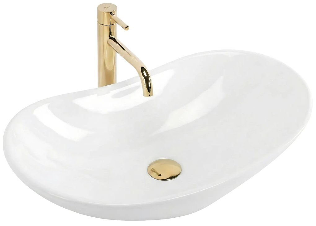 Wastafel op aanrecht Basaro Westa