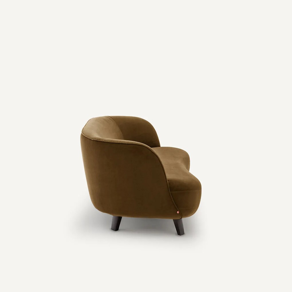 XS Sofa, in fluweel, ROSEBURY, ontwerp door Emmanuel Gallina