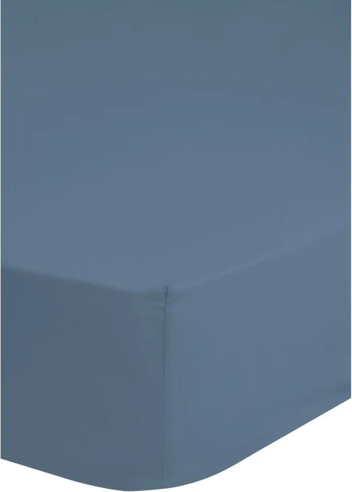 Hoeslaken 180x220 cm ijsblauw
