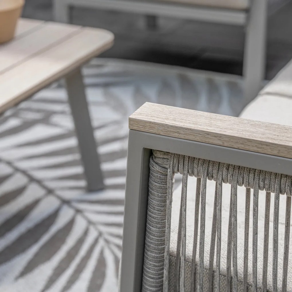 Garden Impressions Kreta loungeset 4-delig - taupe