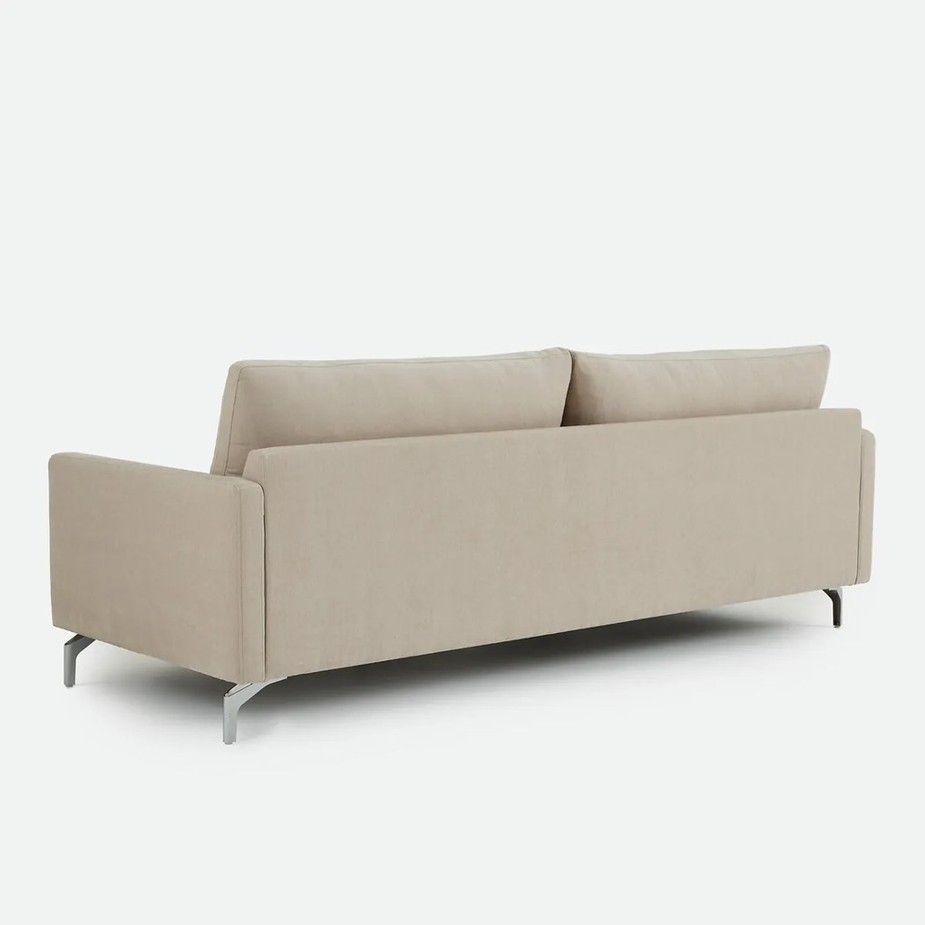 2-, 3- of 4-zits rechte bank in gemêleerd polyester, LADY