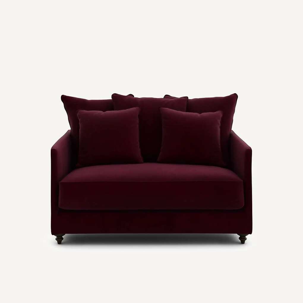 2-zits omvormbare bank van fluweel, Lazare