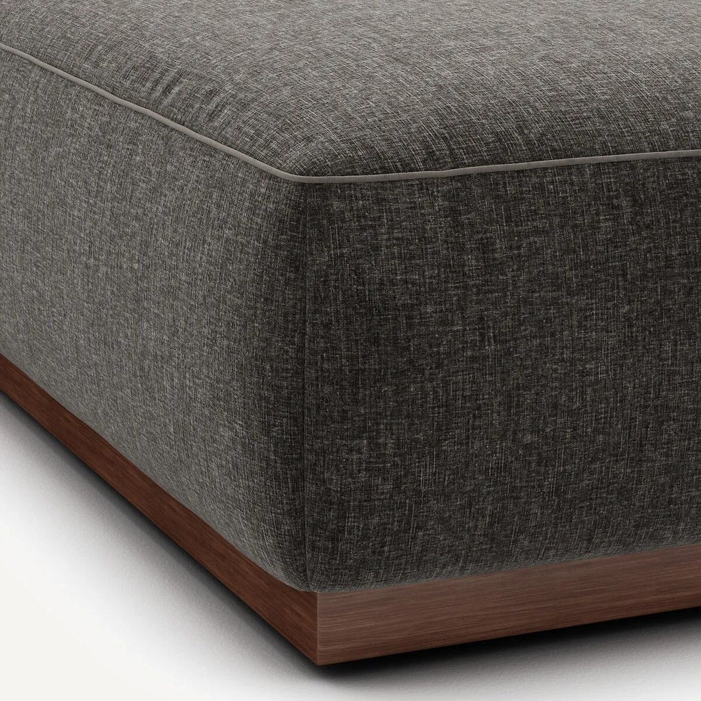 Voetensteun van chenillefluweel, JACOPO