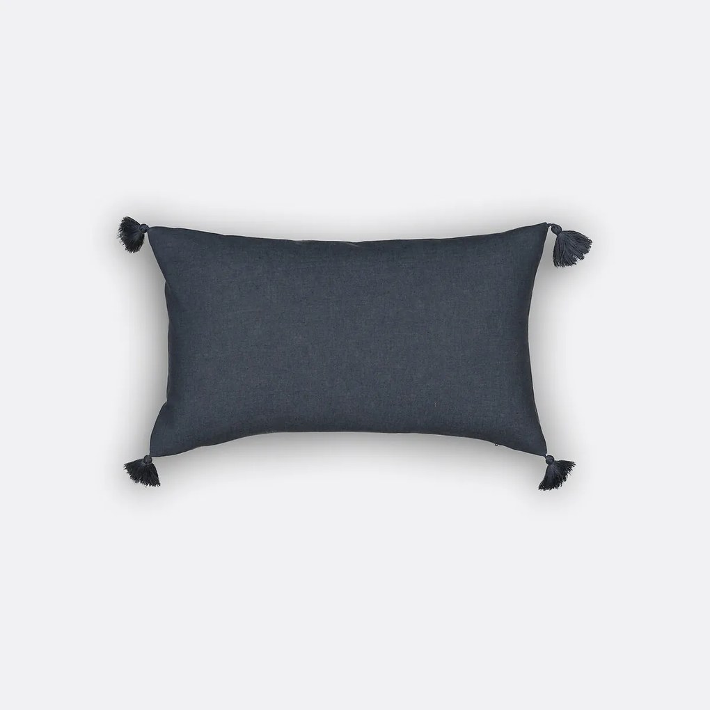 Rechthoekige kussenhoes in linnen/katoen, Lincot