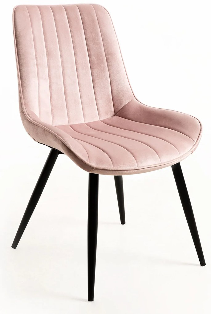 Set van 2 Lene Fluwelen Stoelen