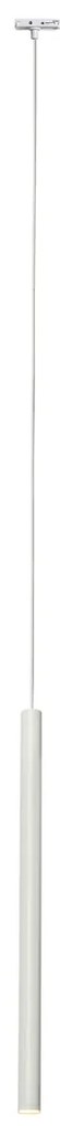 Modern railsysteem met 5 hanglampen wit 1-fase - Iconic Frini Modern G9 Binnenverlichting Lamp