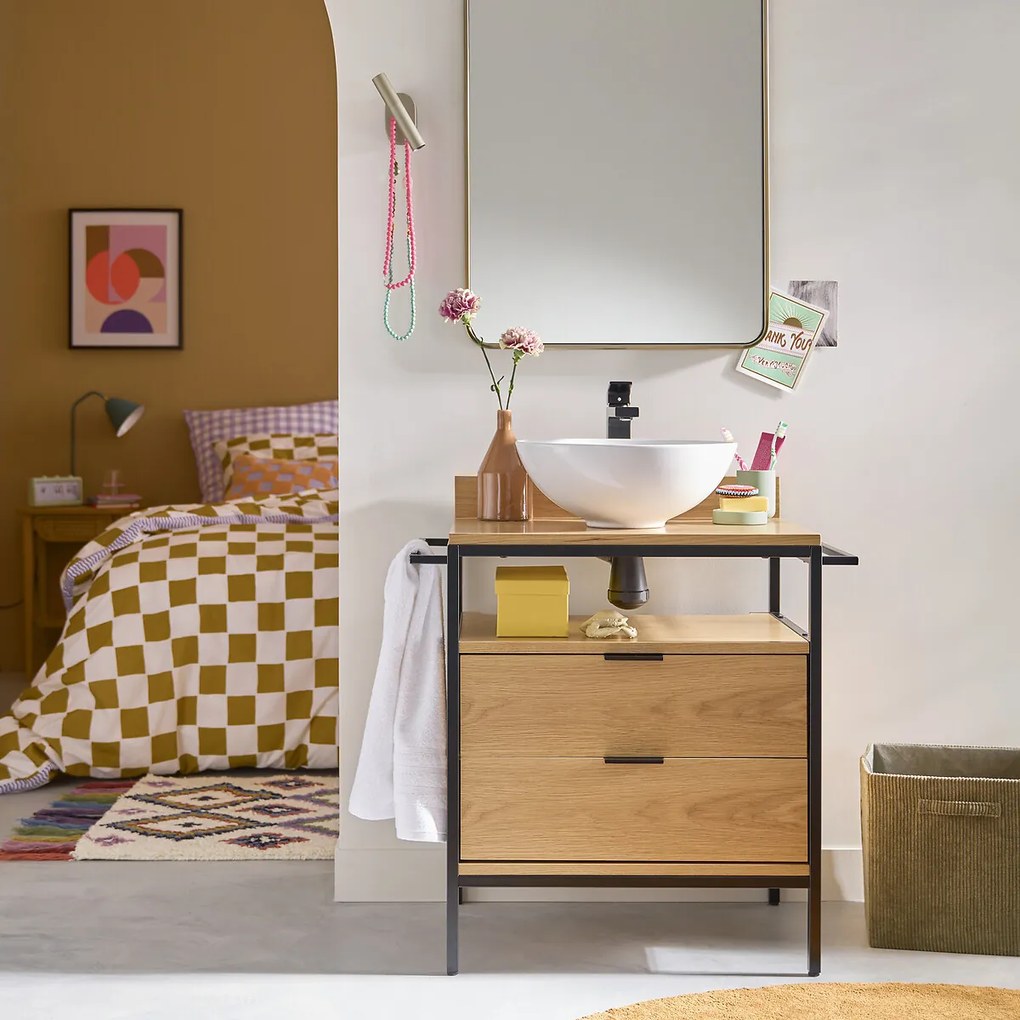 Rechthoekige spiegel 60x90 cm, Iodus