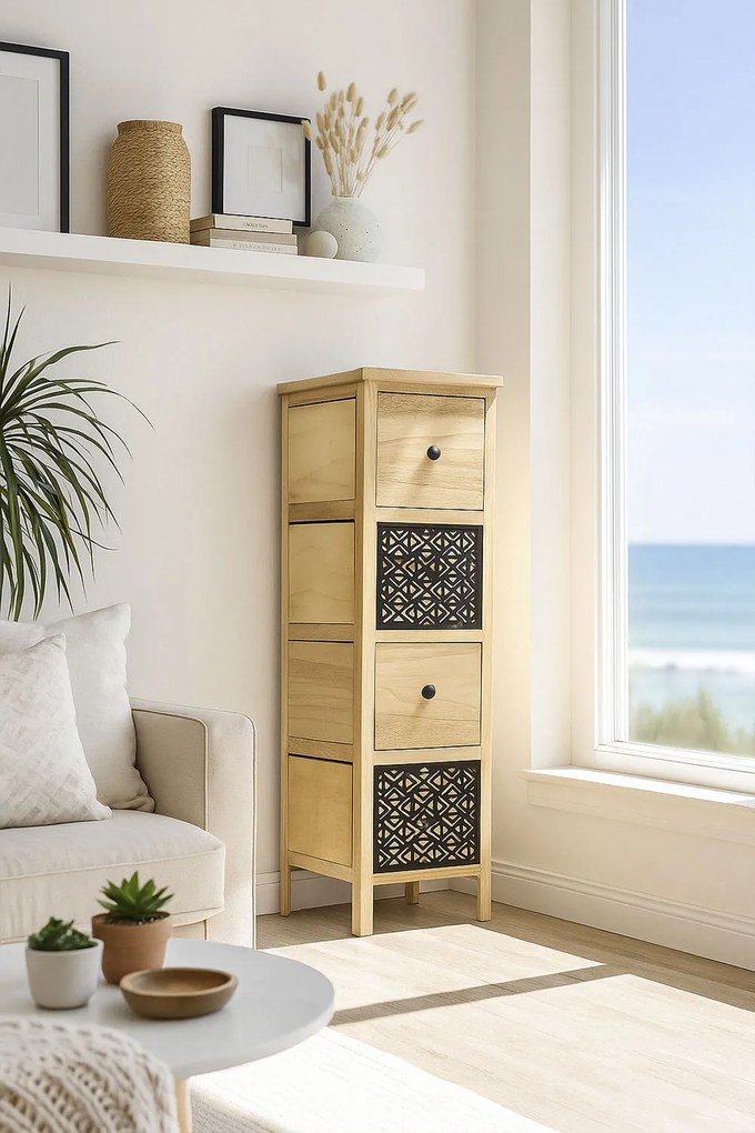 Tiladon Smalle Ladekast 4 Laden