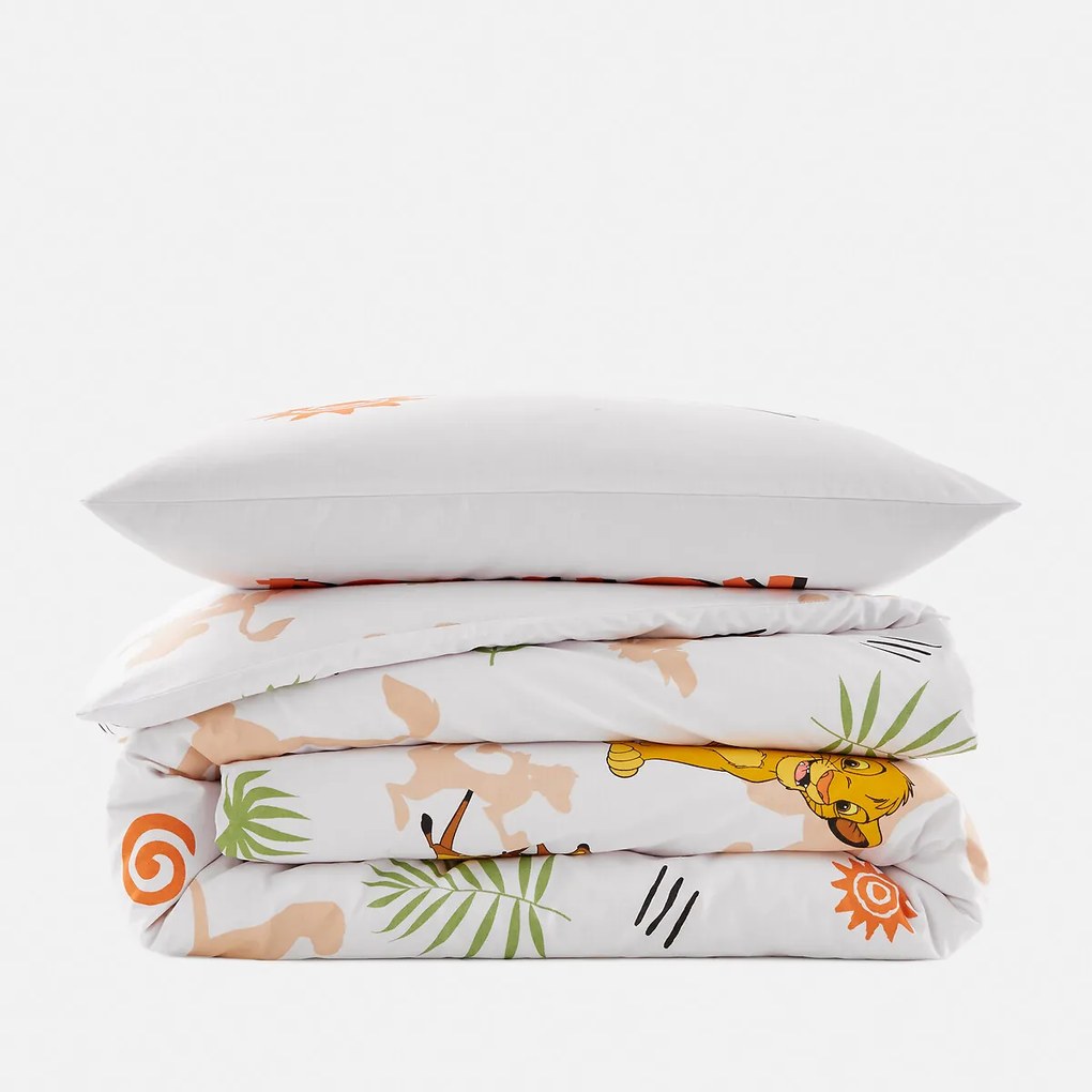 Bedset kinderbed, katoen, Disney Lion King Pampa