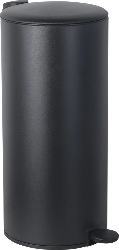Practo Home pedaalemmer mat zwart mat zwart - Huisafval - 29x29x61,5cm - 30 liter