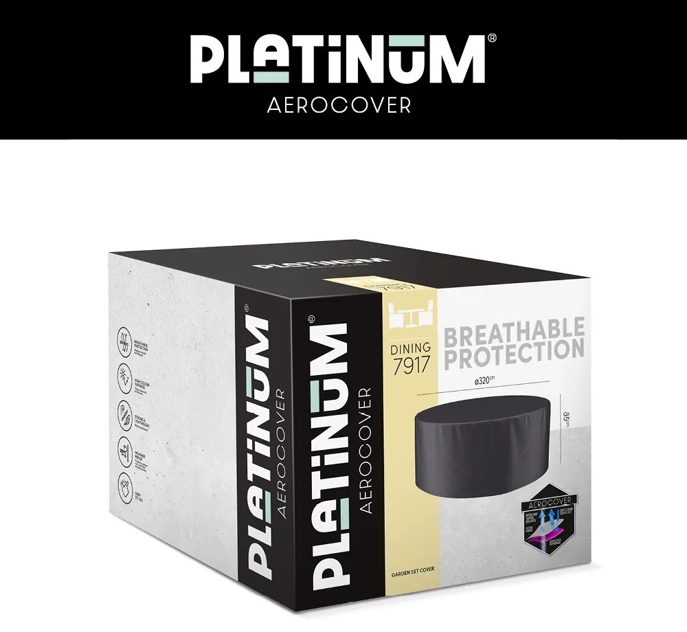 Platinum AeroCover Tuinsethoes ø320xH85