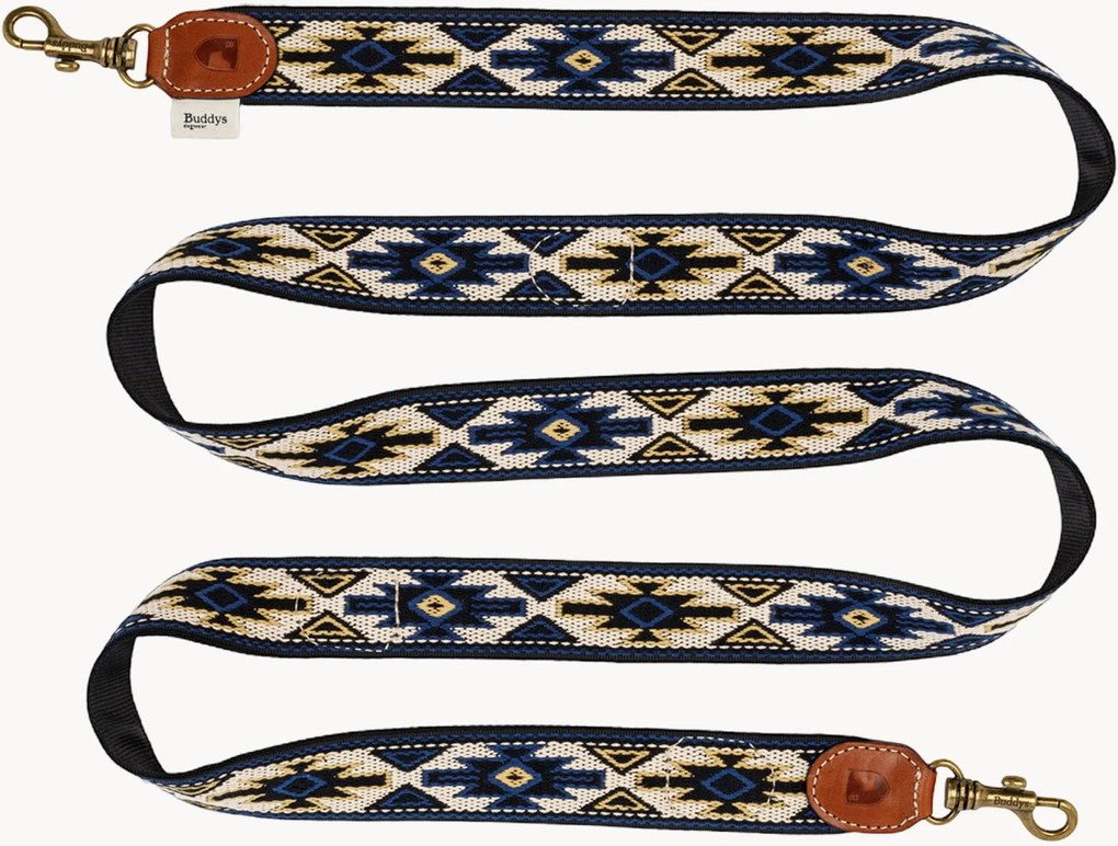 Handgemaakte hondenriem Peyote