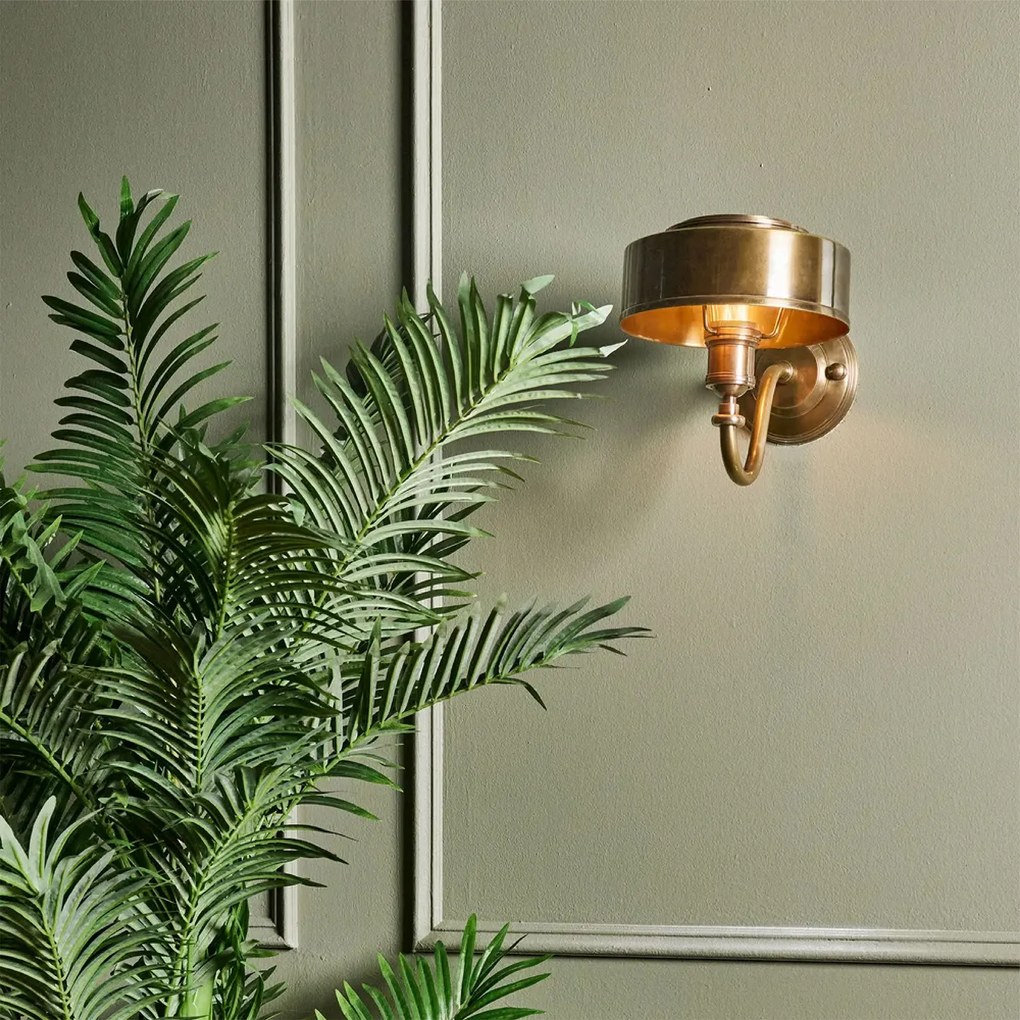 Wandlamp Antibes Antiek Messing Antibes