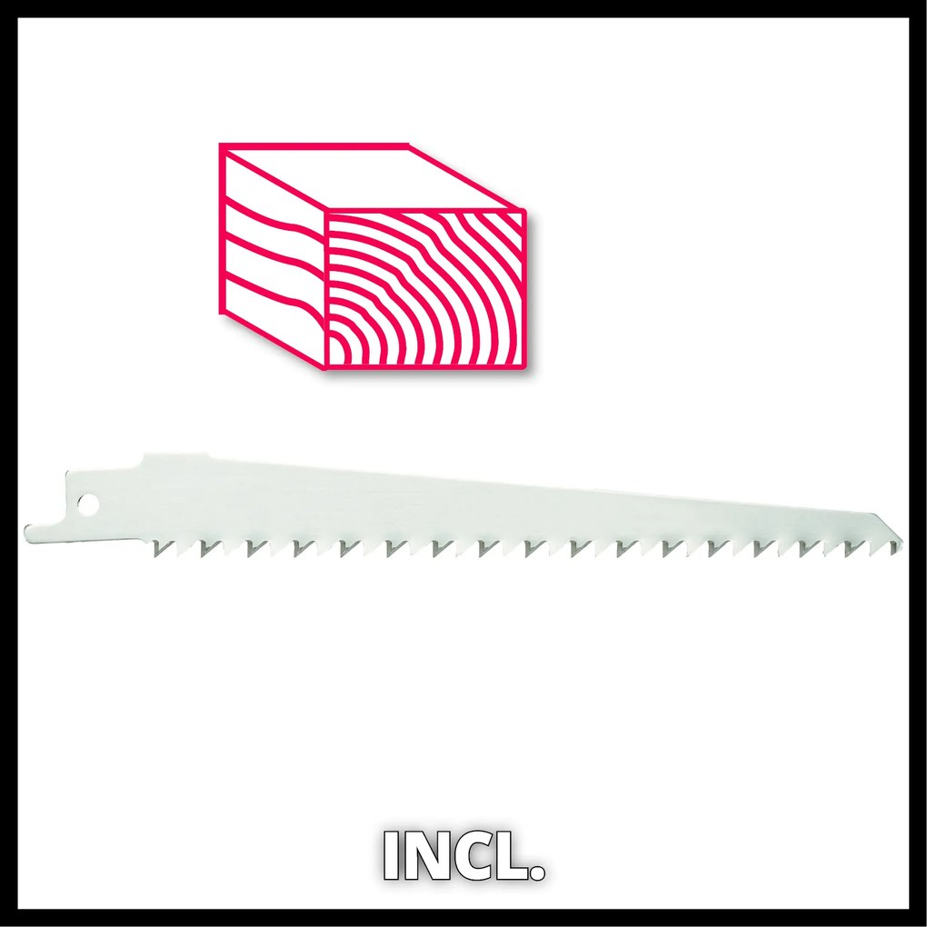 Einhell TE-AP 18/26 Li Solo Accu Reciprozaag